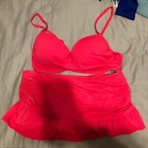 Skye Swimwear size small bikini pink